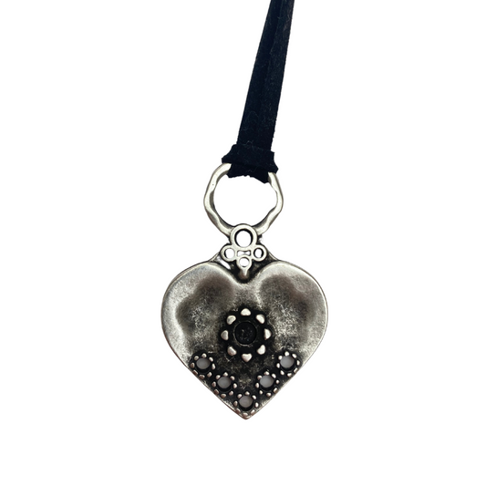 Corazon Silver Necklace