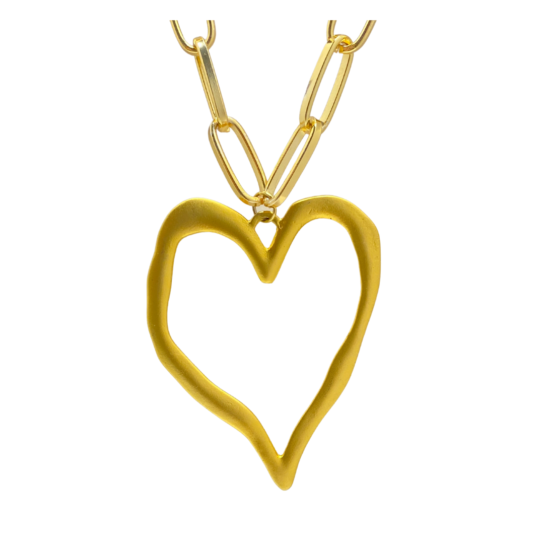 Mega Heart Necklace