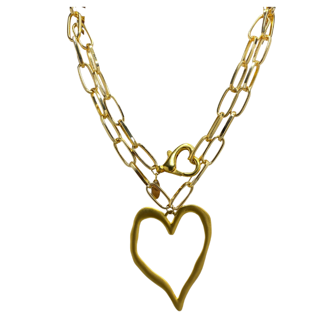 Mega Heart Necklace