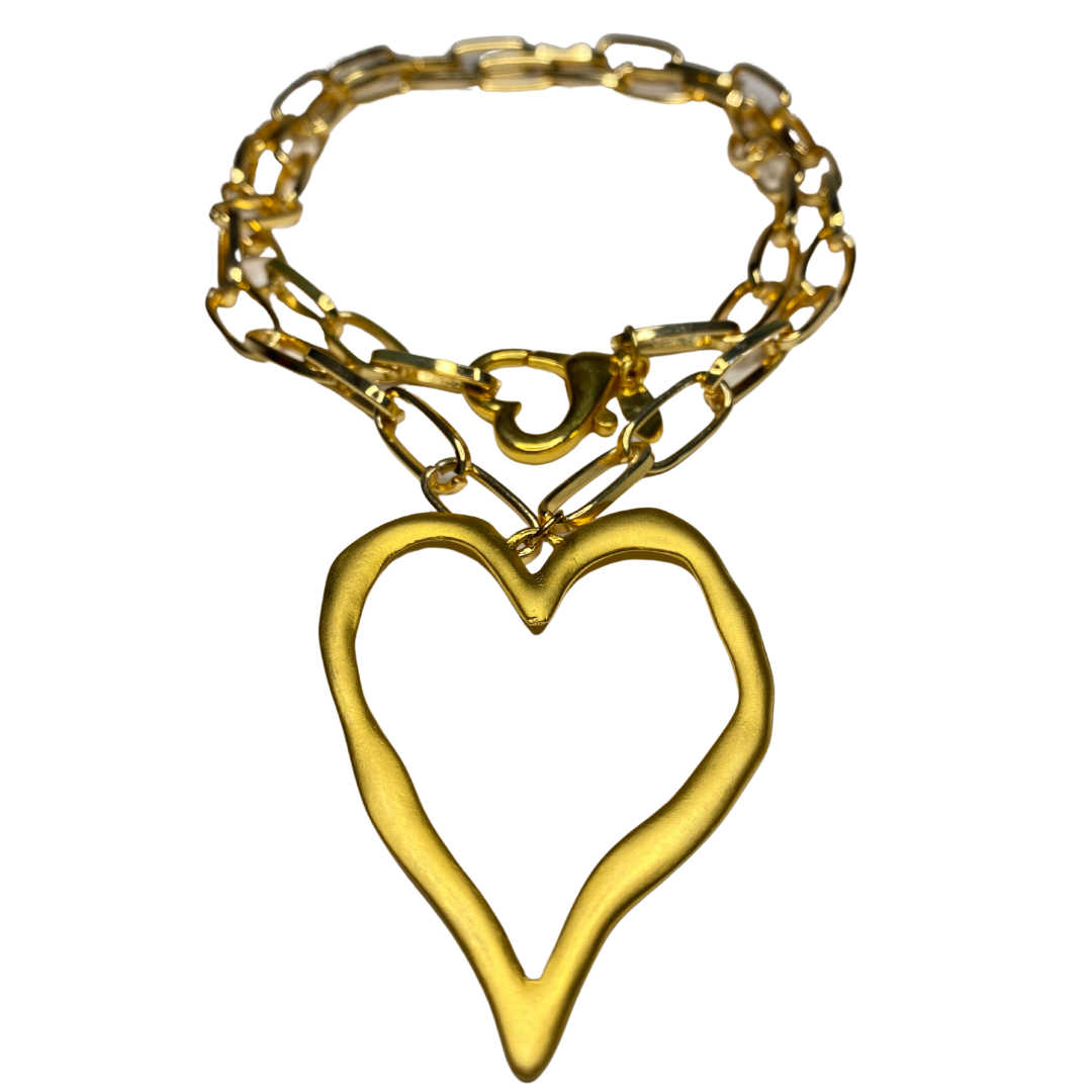 Mega Heart Necklace